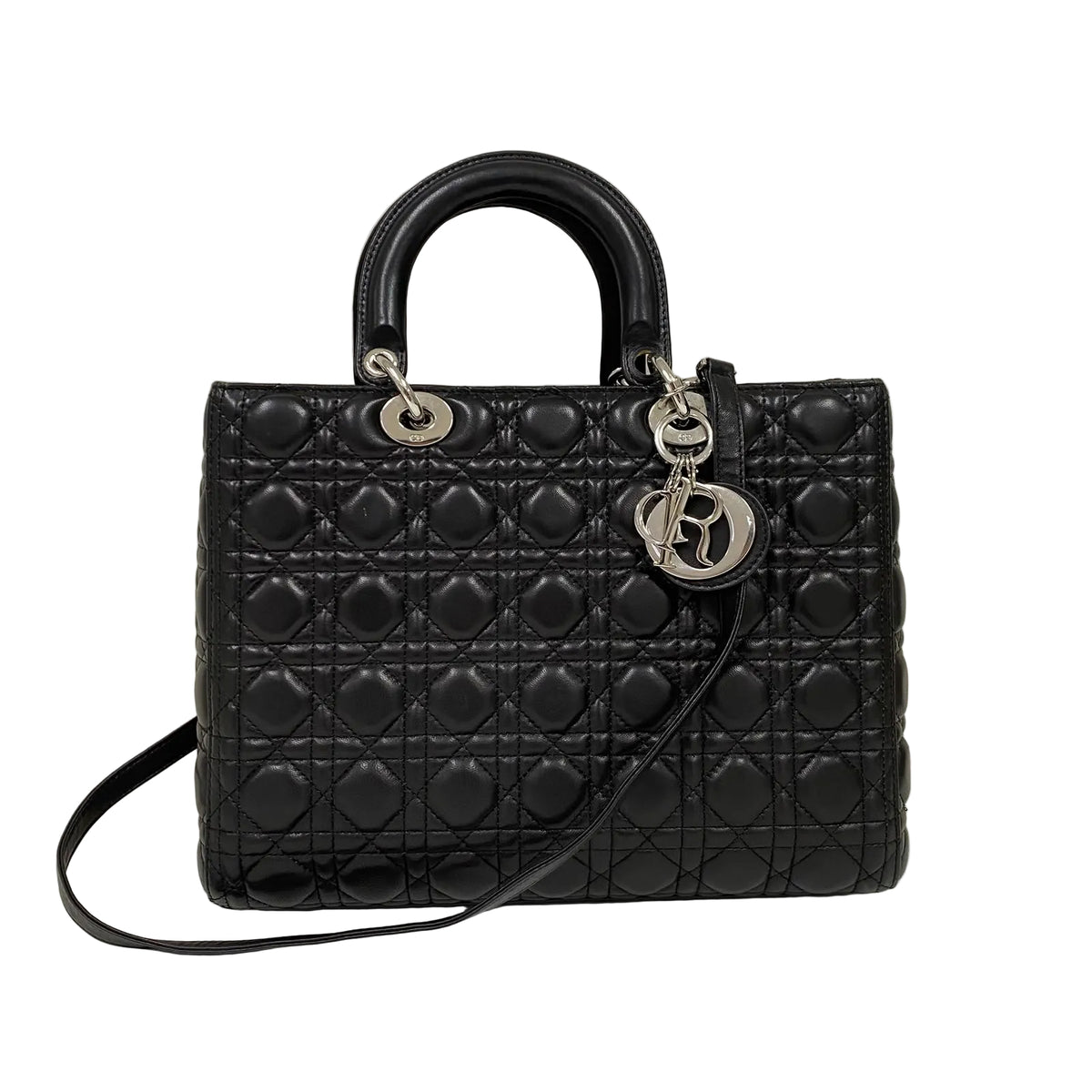 Bolsa Christian Dior Lady Dior Preta