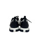 Tenis Hermes Tecido Preto e Branco Tam 37,5 BR