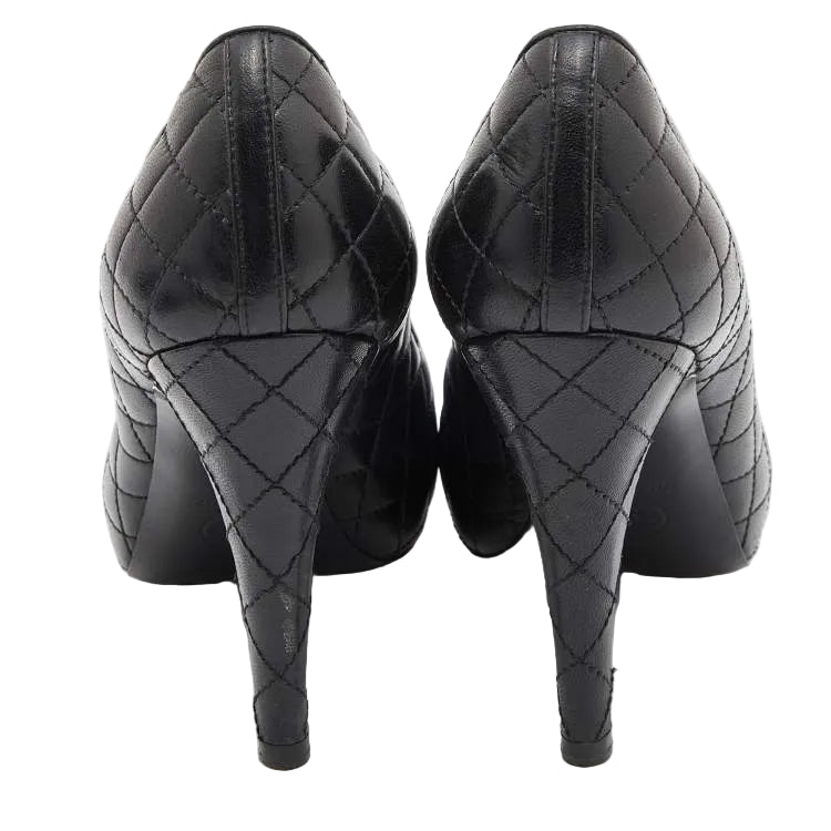 Sapato Chanel Preto Tam 36,5 Br