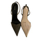 Sapato Tom Ford Eva Suede Slingback Pumps Tam 39 BR