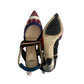 Sapato Slingback Fendi Xadrez Tam 34 Br