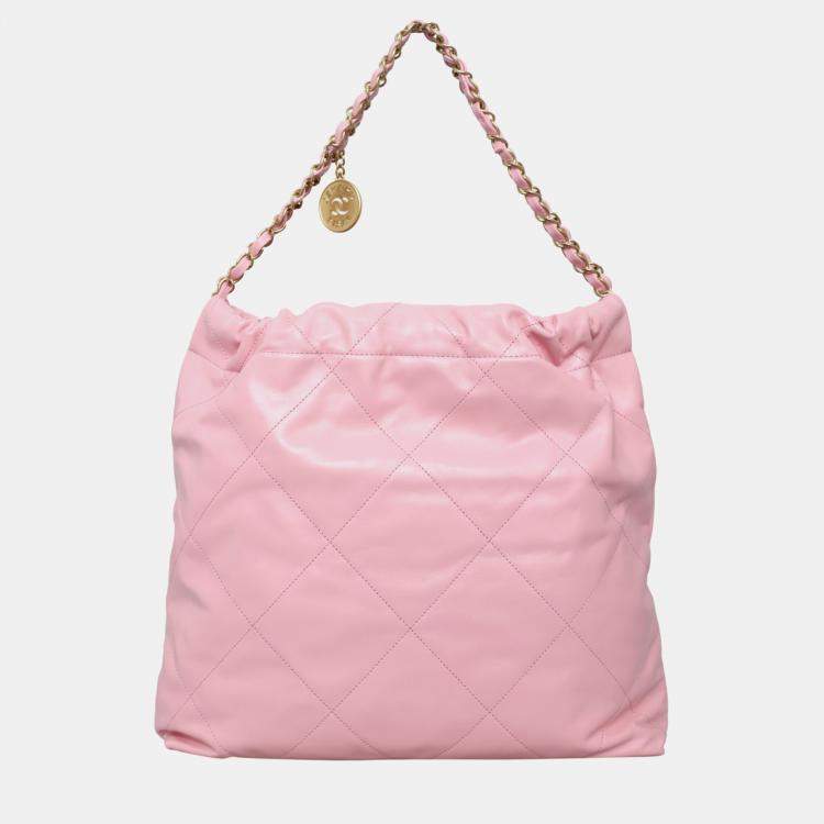 Bolsa Chanel 22 Rosa Claro
