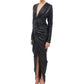 Vestido Alexandre Vauthier Longo Preto Tam 36 Br