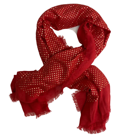 Pashimina Gucci Estampa Estrela Vermelho