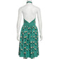 Vestido Gucci Verde Estampa Guarda-Sol TAM 40 BR