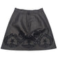 Saia Dolce&Gabbana Preta Bordada Tam 38 BR