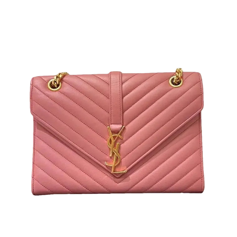 Bolsa Saint Laurent Cassandre rosa