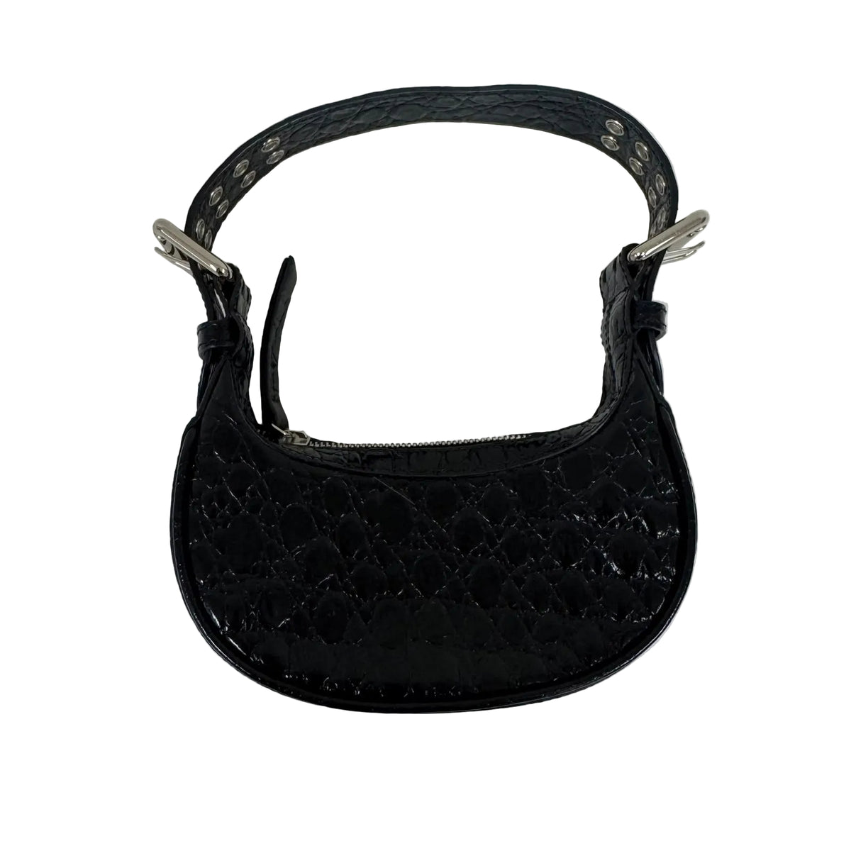 Bolsa By Far Mini Soho Bag Preta
