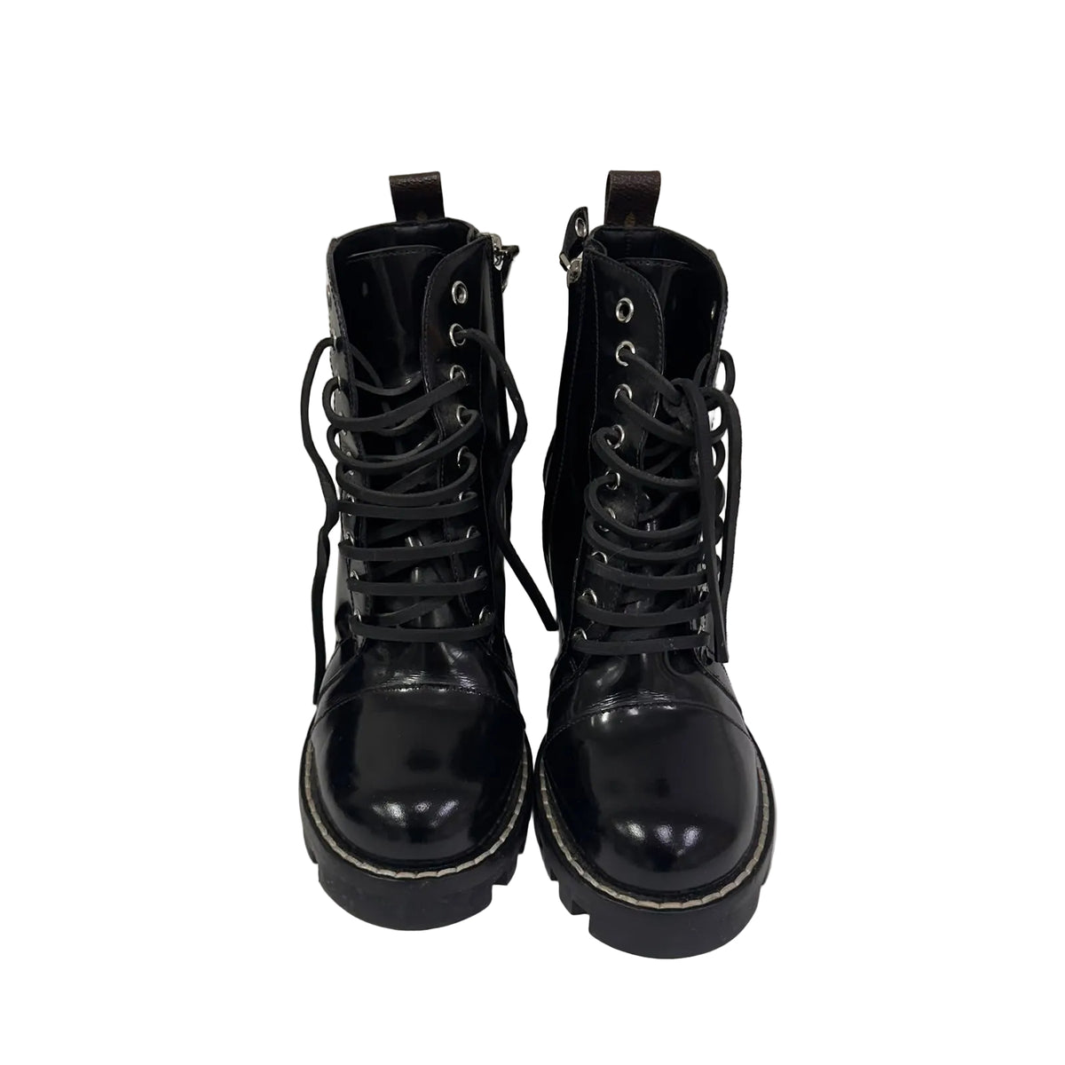 Bota Louis Vuitton De Salto Preta Tam 36 BR