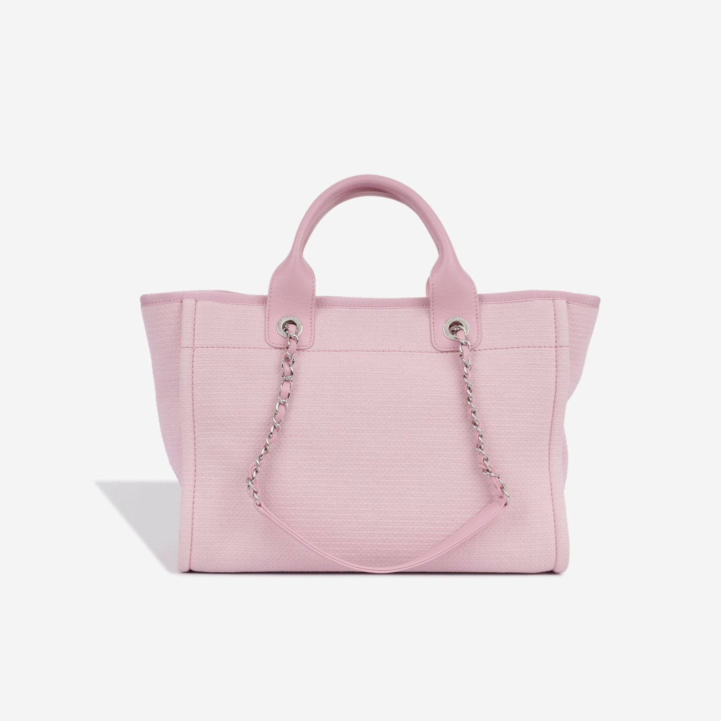 Bolsa Chanel Deauville Rosa Claro