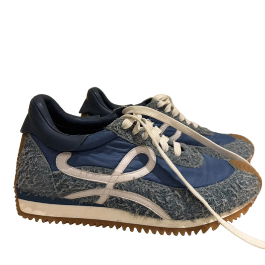 Tenis Loewe Azul e Branco Tam 38 BR