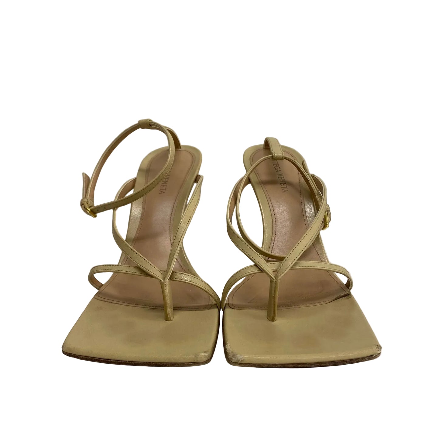 Sandalia Bottega Veneta Bege Tam 36 Br