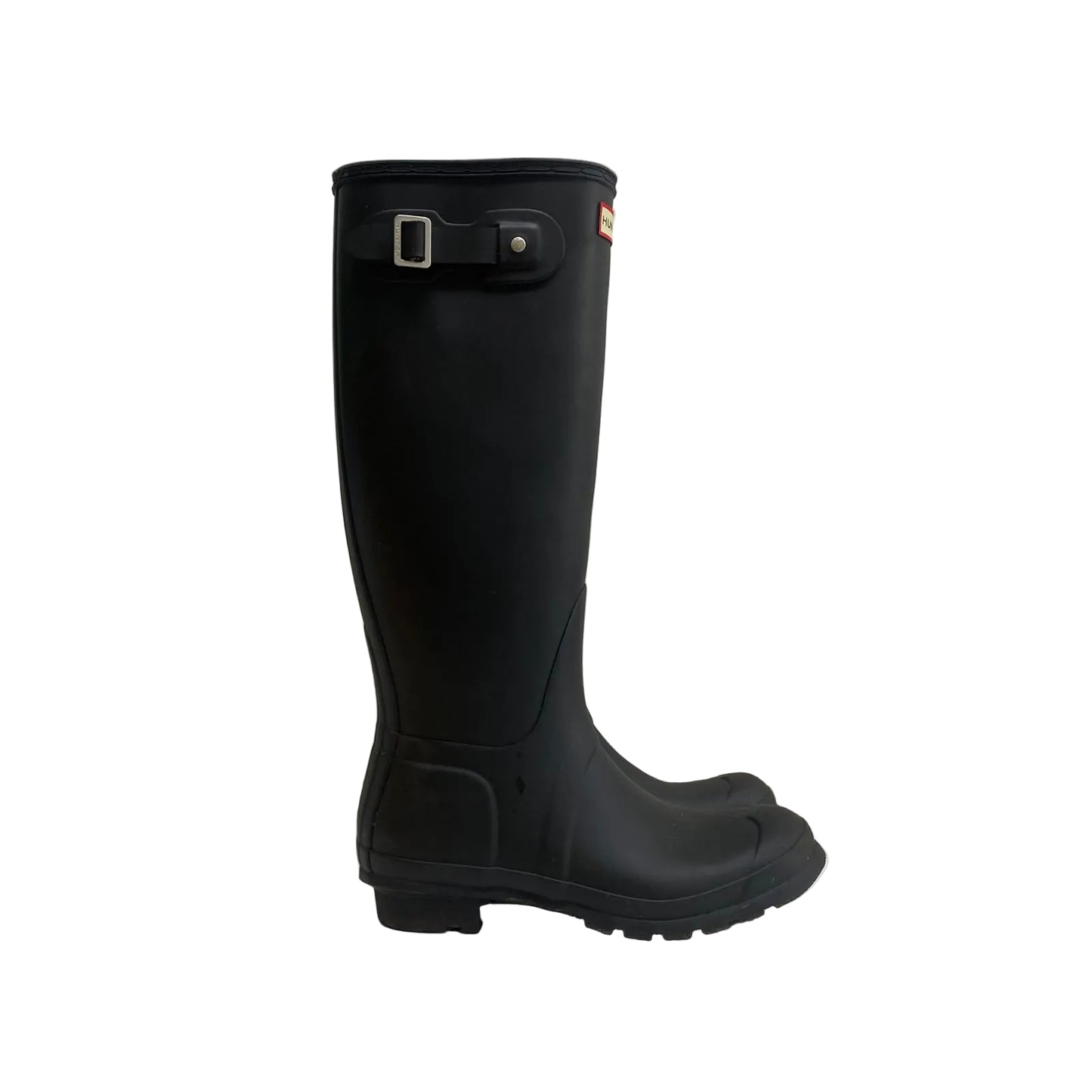 Bota Hunter Preta Borracha Preta Tam 37 Br