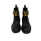 Bota/Coturno Valentino Garavani VLogo Signature Preta
