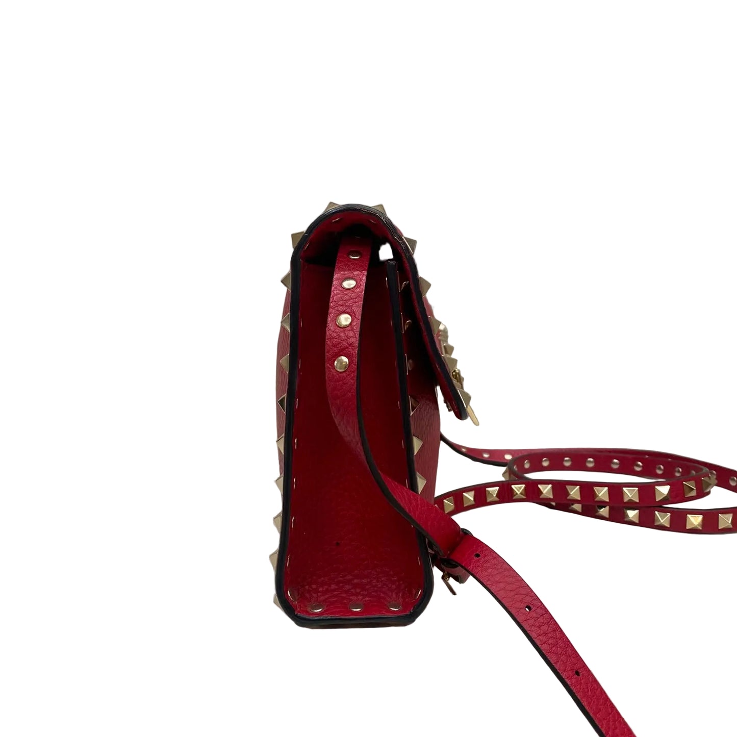 Bolsa Valentino Garavani Rockstud Vermelha