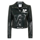 Jaqueta Courreges Vinyl Preta Tam 38/40 BR