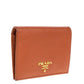 Carteira Prada Laranja Pequena