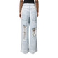 Calça Givenchy Jeans Rasgada Tam 38 Br