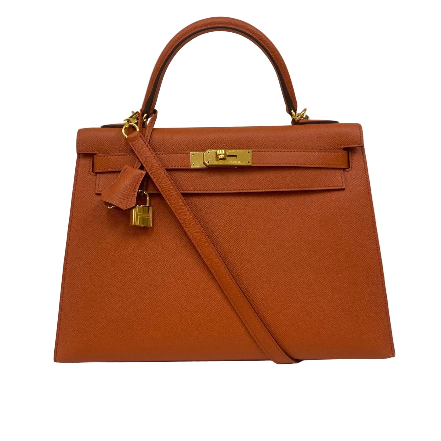 Bolsa Hermès Kelly Laranja 32
