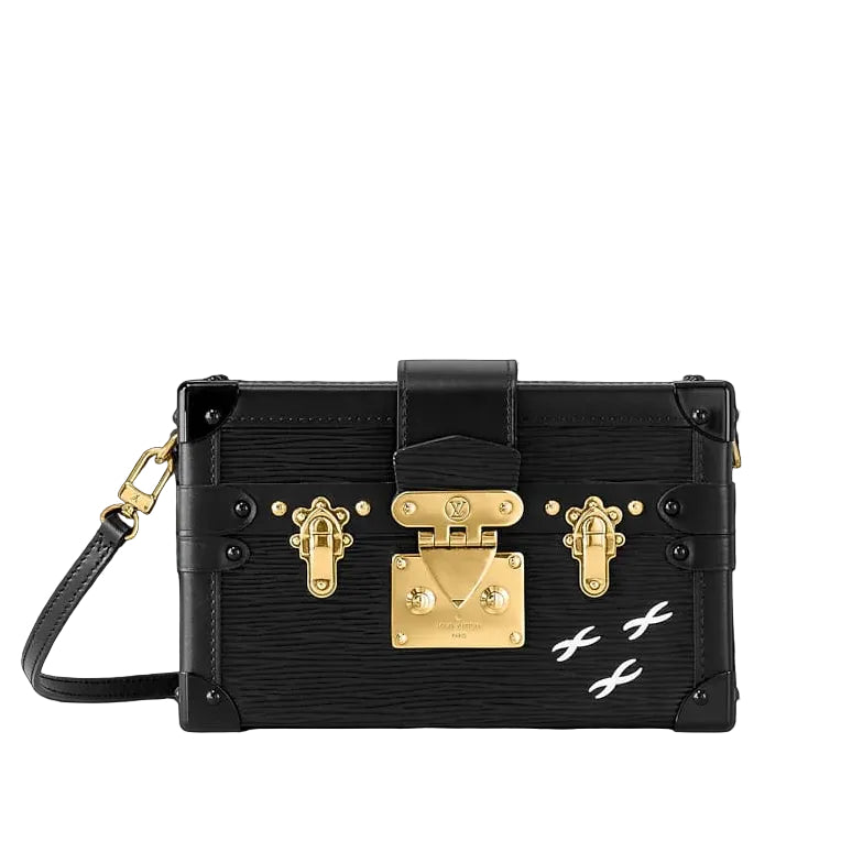 Bolsa Louis Vuitton Petite Malle Preta