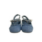 Sandália Miu Miu Jeans Com Pérola Tam 34 Br