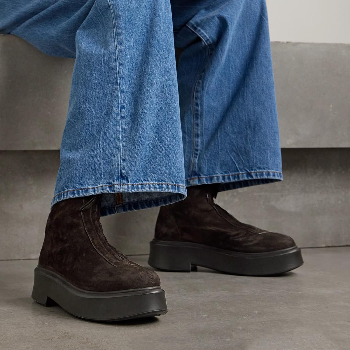 Bota The Row Marrom Suede Tam 38 BR