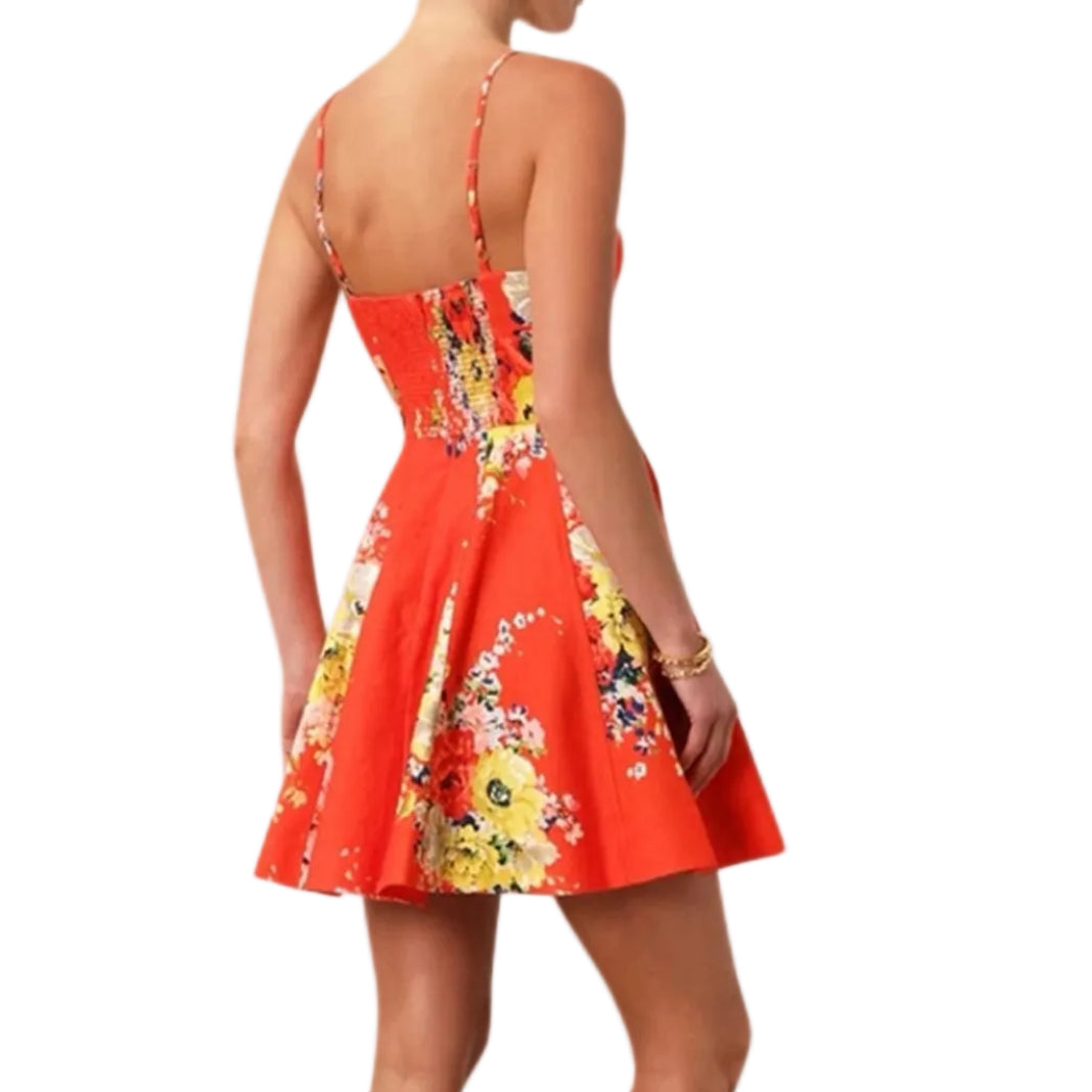 Vestido Zimmermann Vermelho Tam 34 Br