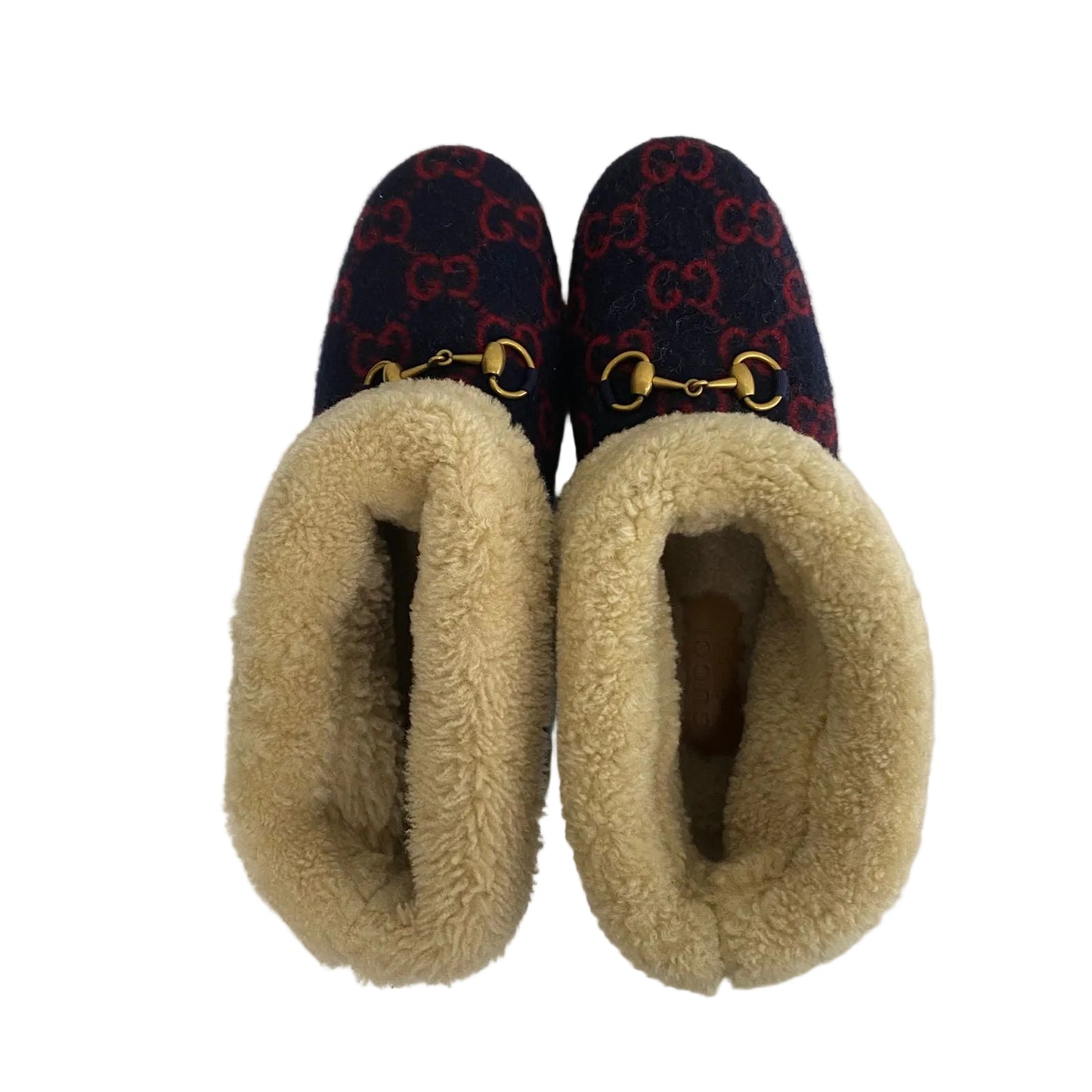 Bota Gucci Azul Pelinho Tam 41 Br