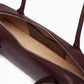 Bolsa Alaïa Le Teckel Bordô