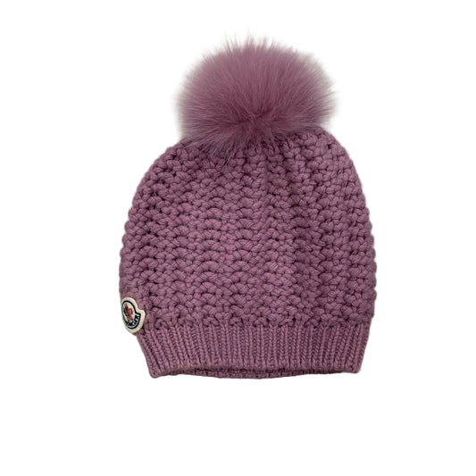 Gorro Moncler Roxo Crochet