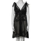 Vestido Dolce&Gabbana Preto de Renda Tam 36 Br
