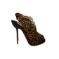 Sandália Louboutin Estampa de Onça Vazada Tam 34 BR