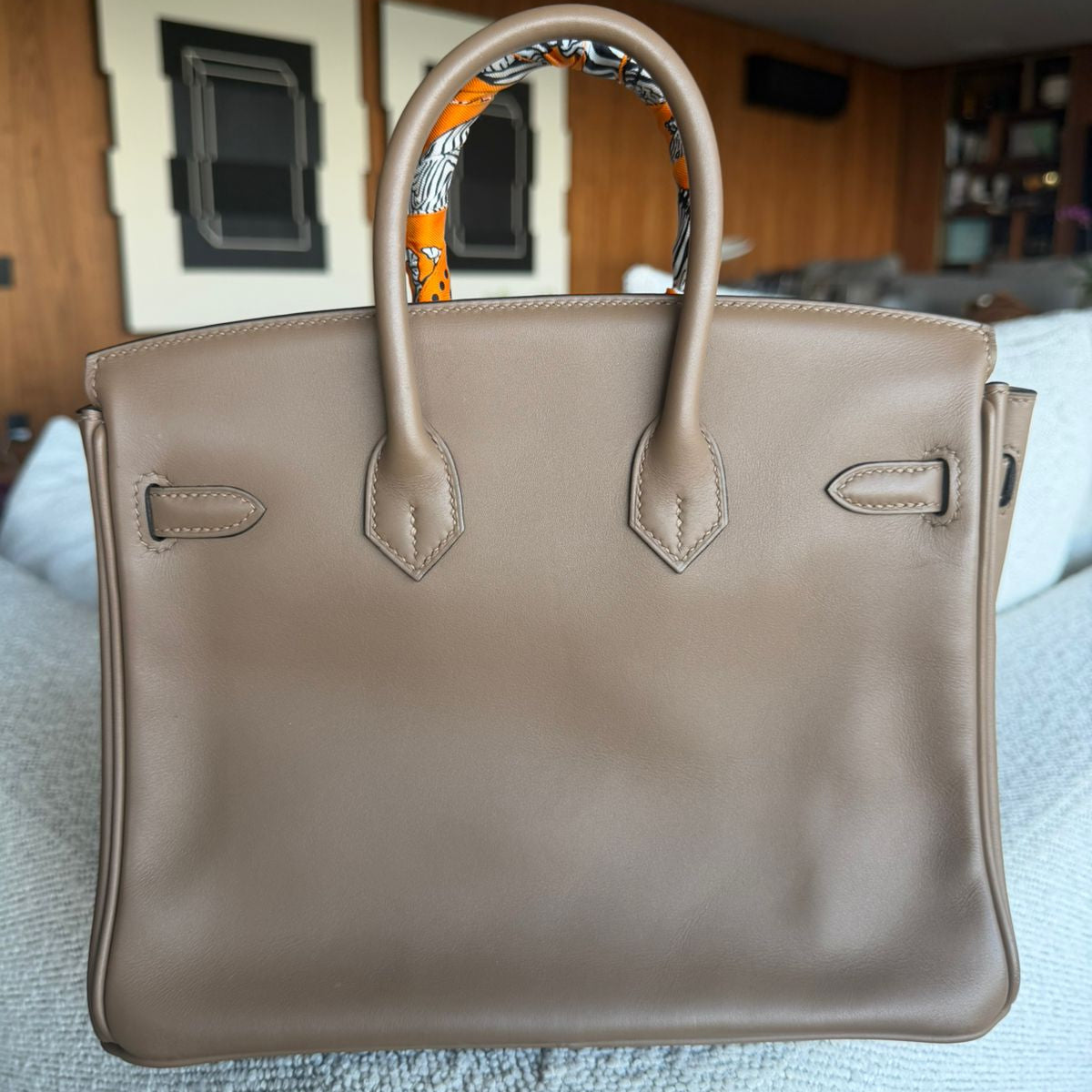 Bolsa Hermès Birkin Marrom 28