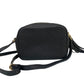 Bolsa Gucci Soho Disco Couro Logo Em Relevo Preto