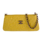 Bolsa Chanel Camellia Chain Amarela
