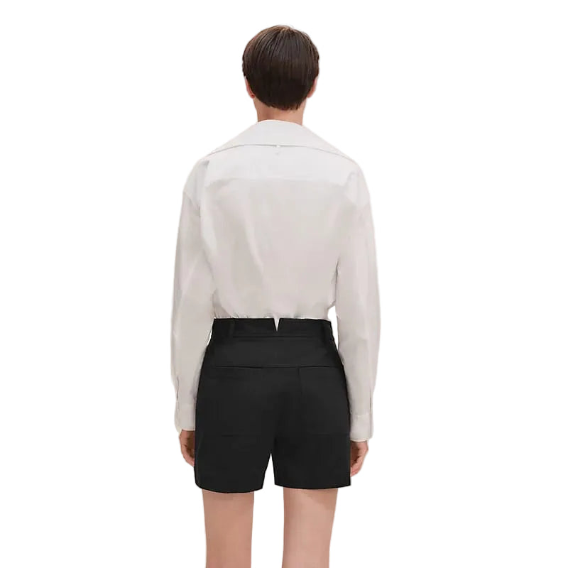 Shorts Hermes Preto Tam 34 Br