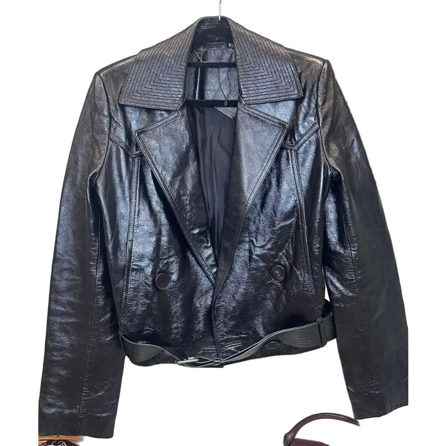 Jaqueta Givenchy Preta Tam 34 BR