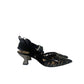 Sapato Fendi Bico Estampado Tam 35 Br