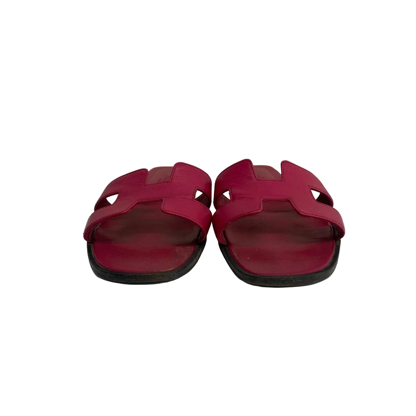Rasteirinha Hermès Oran Rosa Tam 35,5 Br