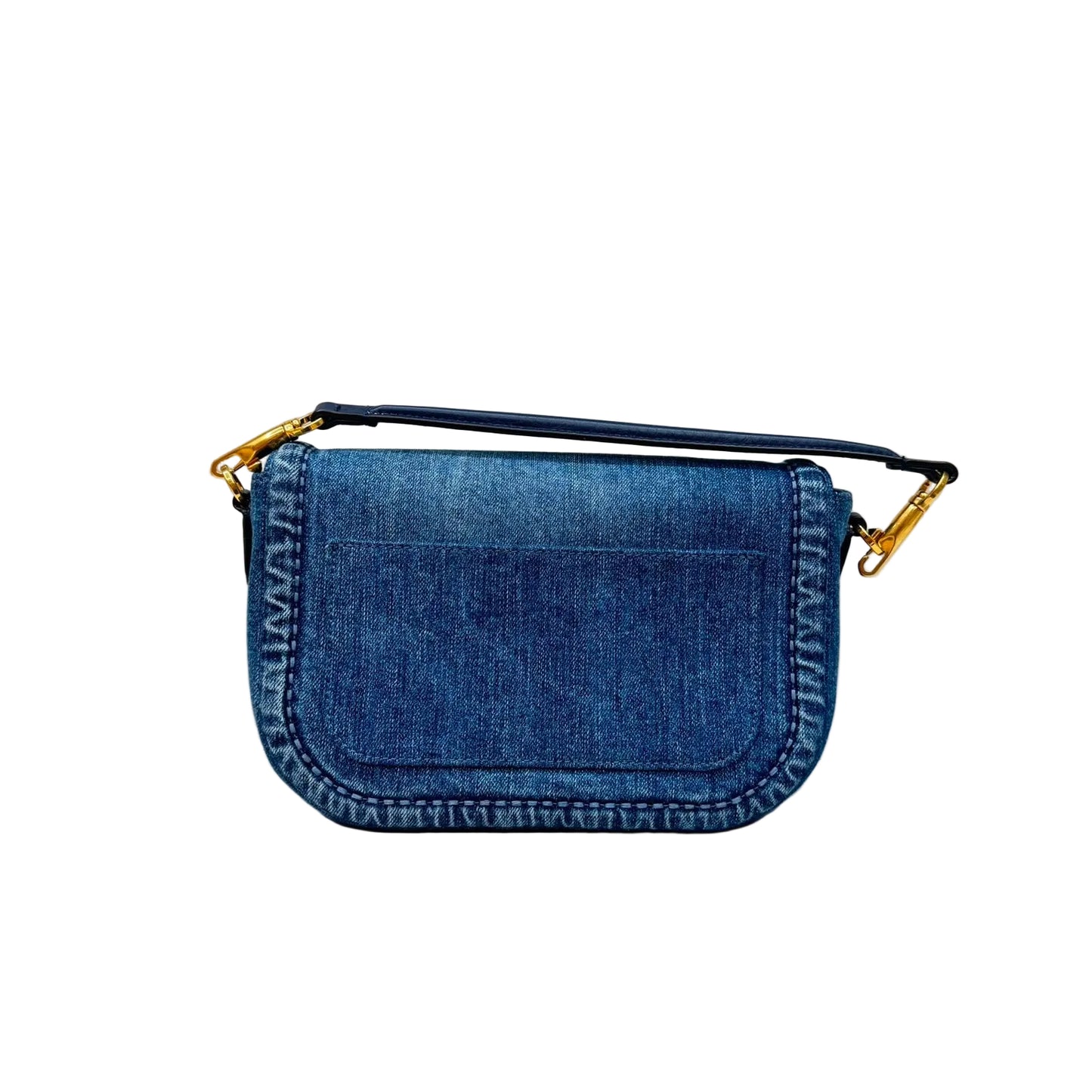 Bolsa Valentino Garavani Alltime Denim Azul