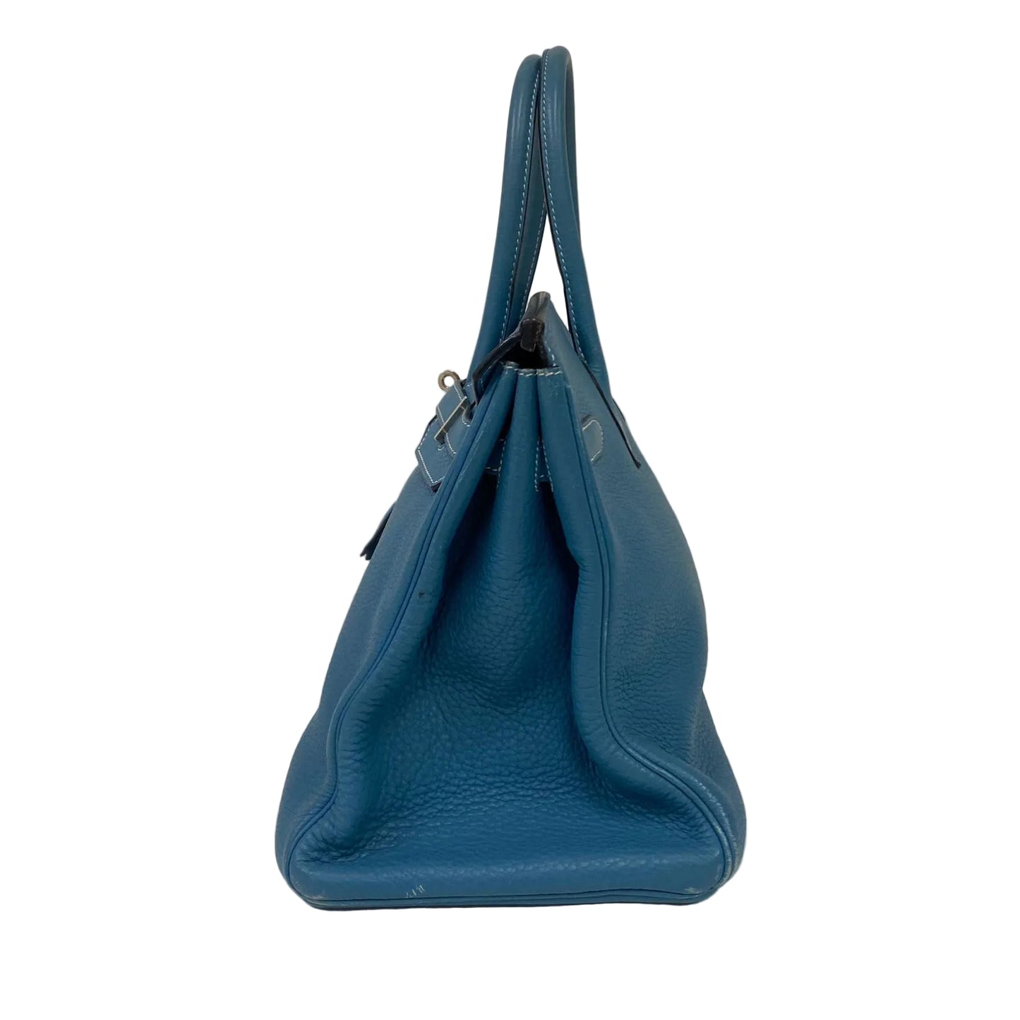 Bolsa Hermès Birkin 35 Azul Claro