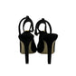 Sandalia Saint Laurent Camurça Preto Tam 36,5 Br