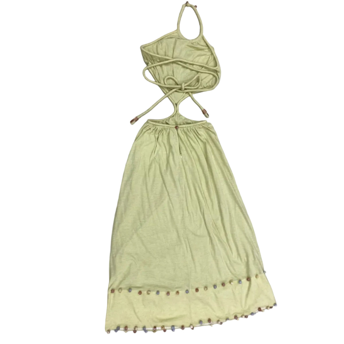 Vestido Framed Verde Com Pedras Tam PP BR