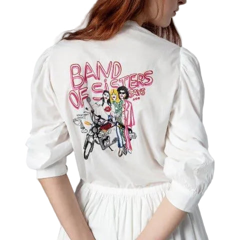 Vestido Zadig&Voltaire Branco Tam P Br