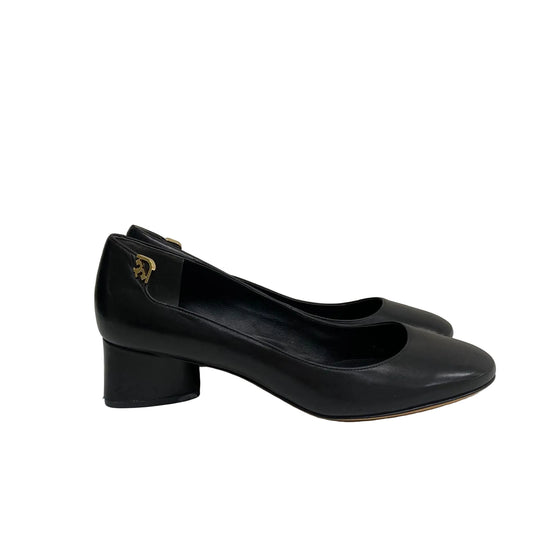 Sapato Tory Burch Couro Preto Tam 36,5
