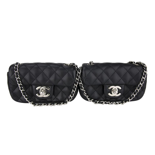 Bolsa Chanel Dupla Preta