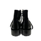 Bota Chanel Preta Detalhe em Veludo Tam 37,5 Br