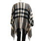 Poncho Burberry Listrado