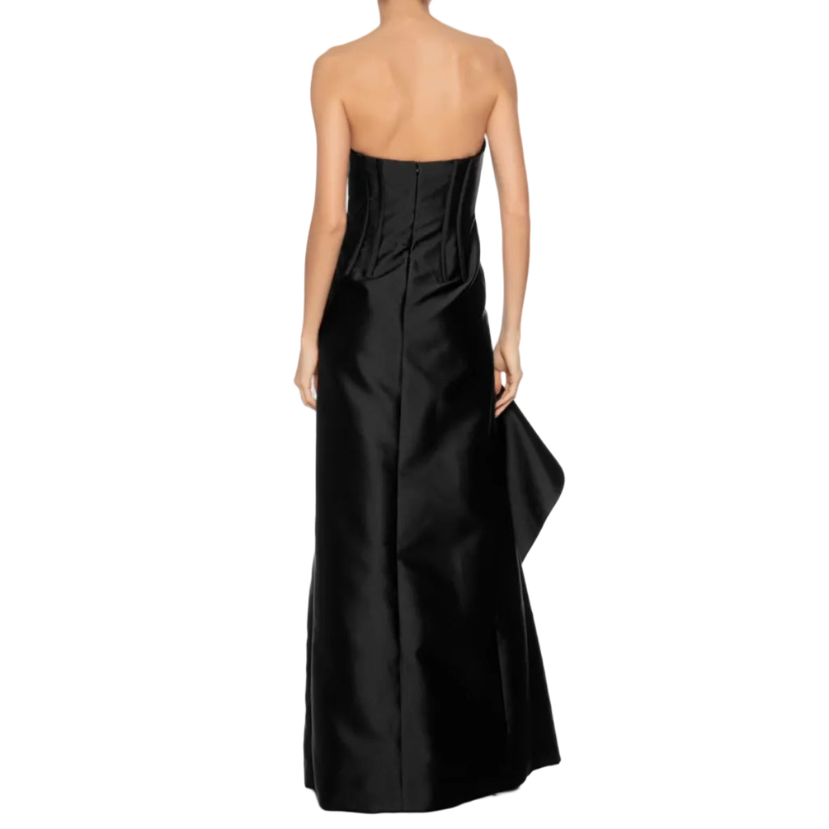 Vestido Reinaldo Lourenco Preto Tam 38 BR