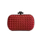 Clutch Bottega Veneta Intrecciato Vermelha